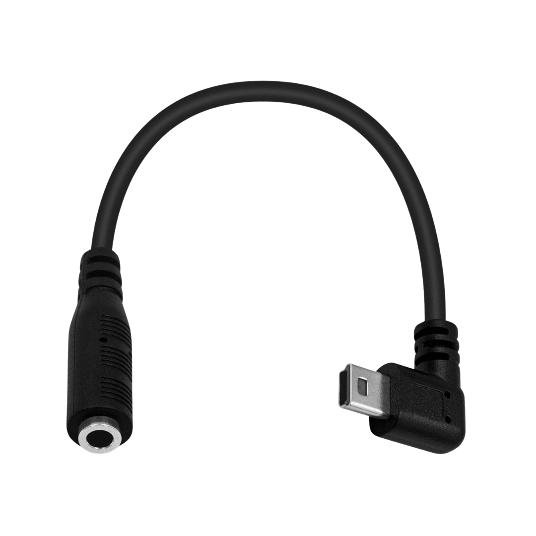 Adaptador Micrófono Mini USB / 3.5mm Jack