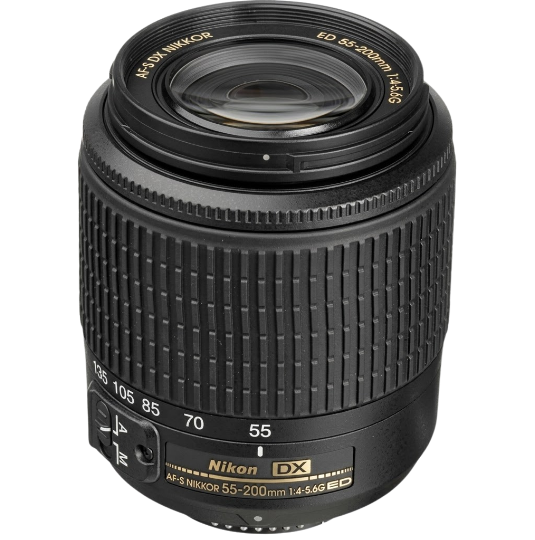 Nikkor F 55-200MM no VR