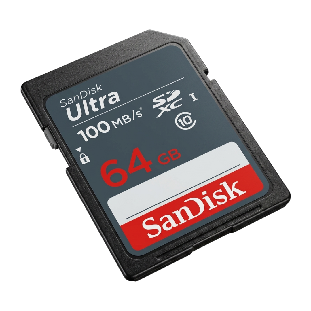 Memoria Sandisk SD 64gb/100mbs