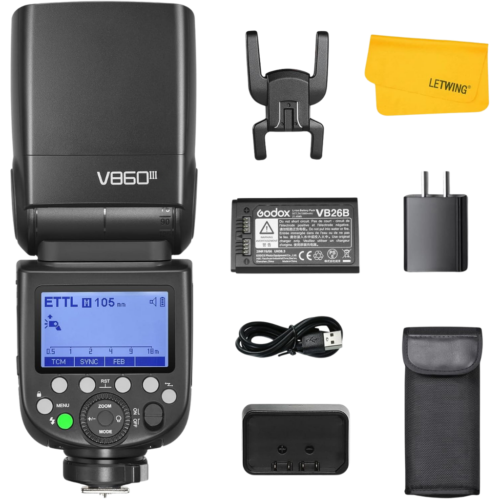 Flash Godox V860 III-N para Nikon