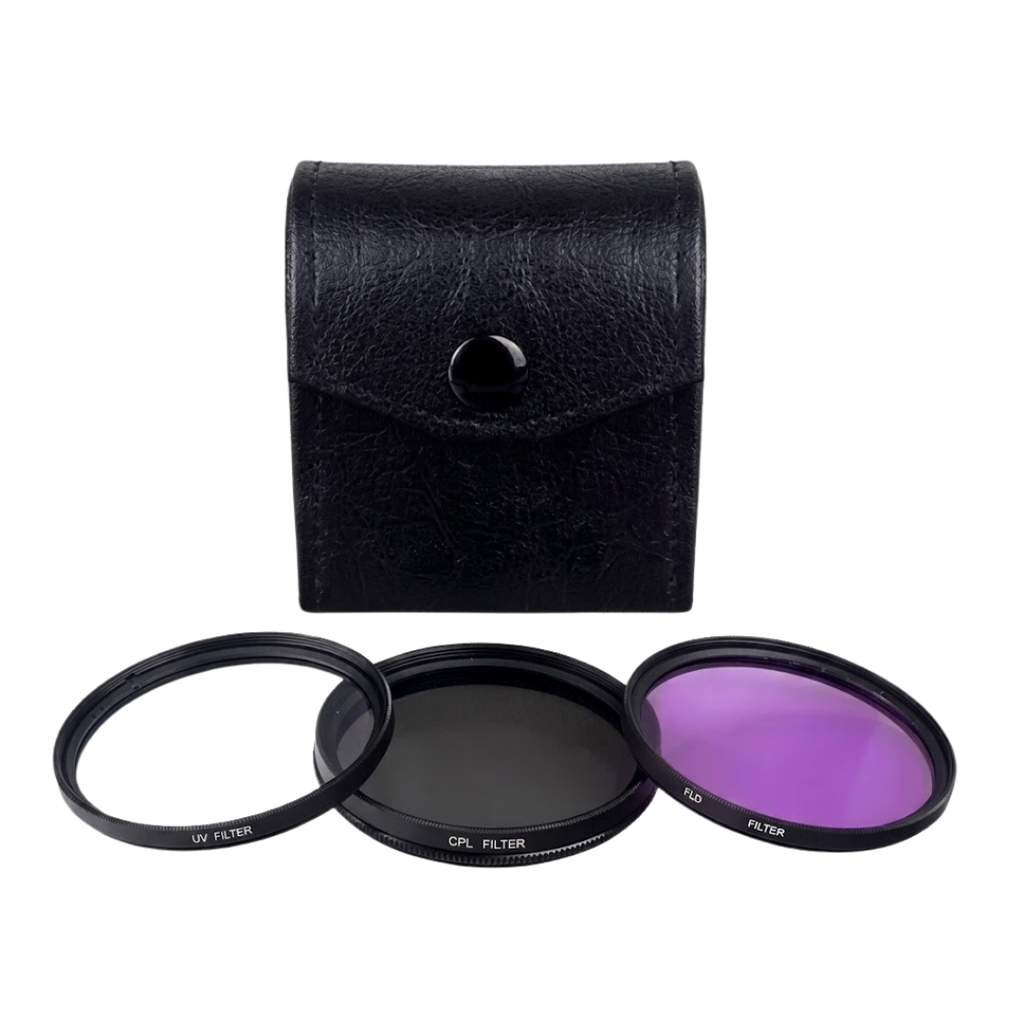 Kit de 3 Filtros 49mm