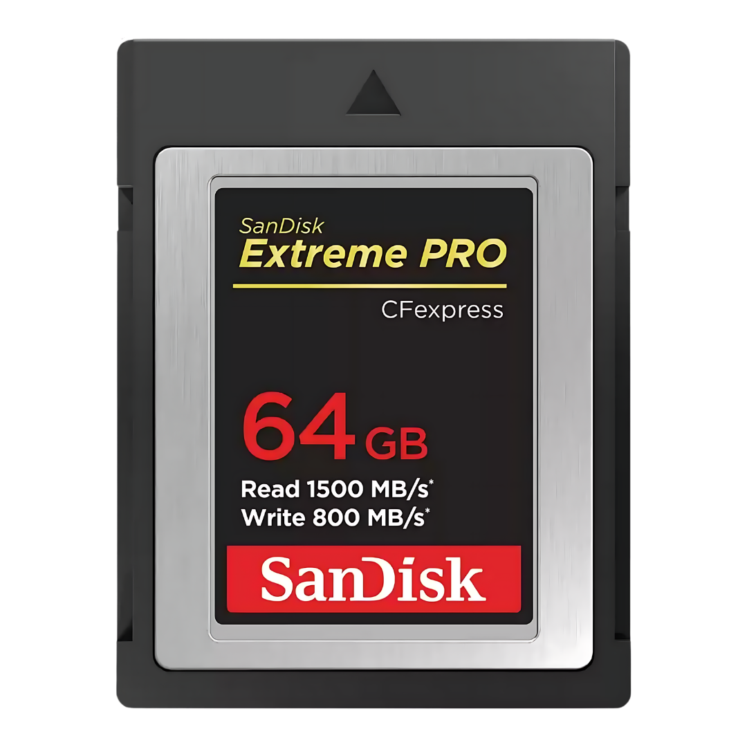 Memoria CF Express B Sandisk 64gb/1500mbs/800mbs