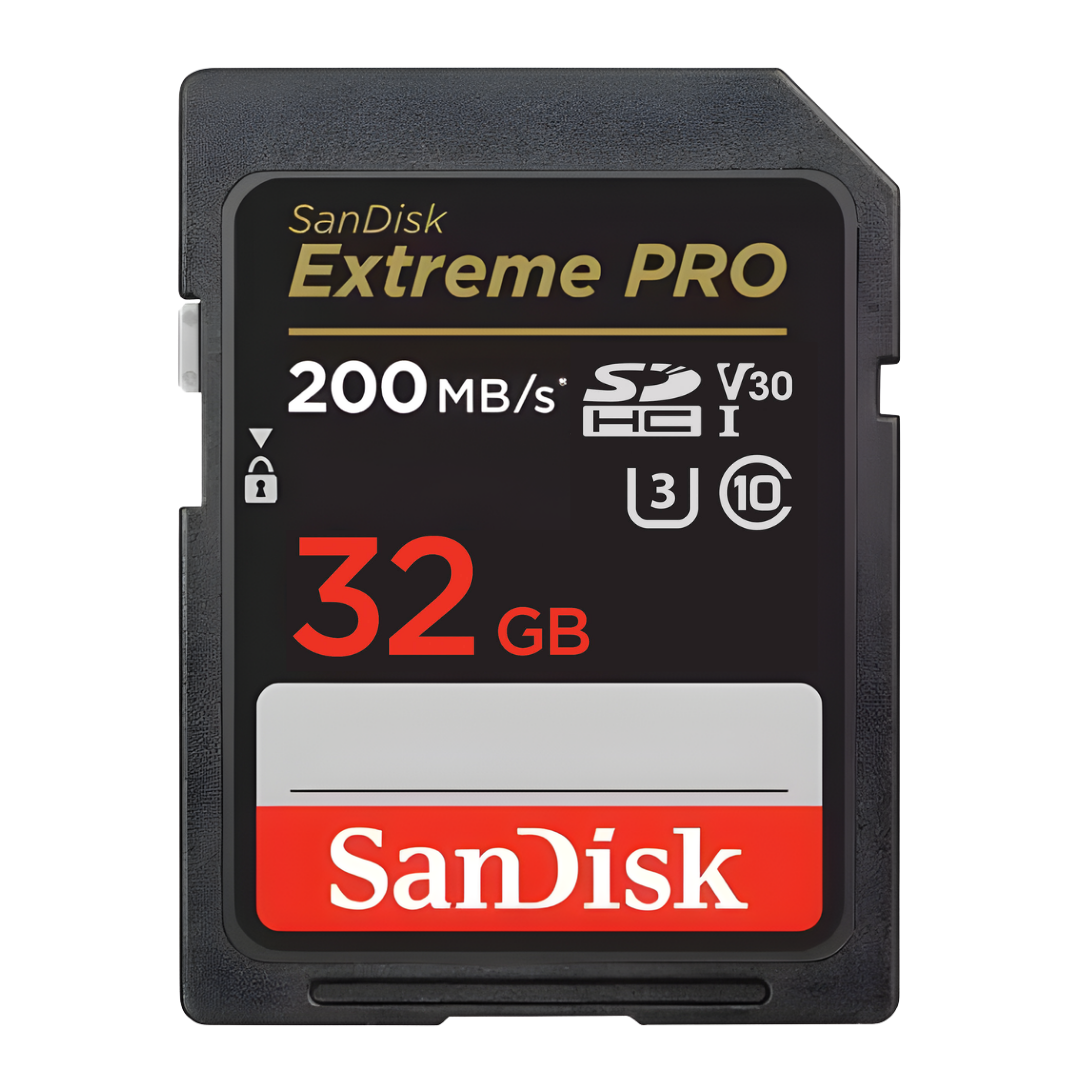 Memoria SD Sandisk Extreme 32gb V30 200mbps