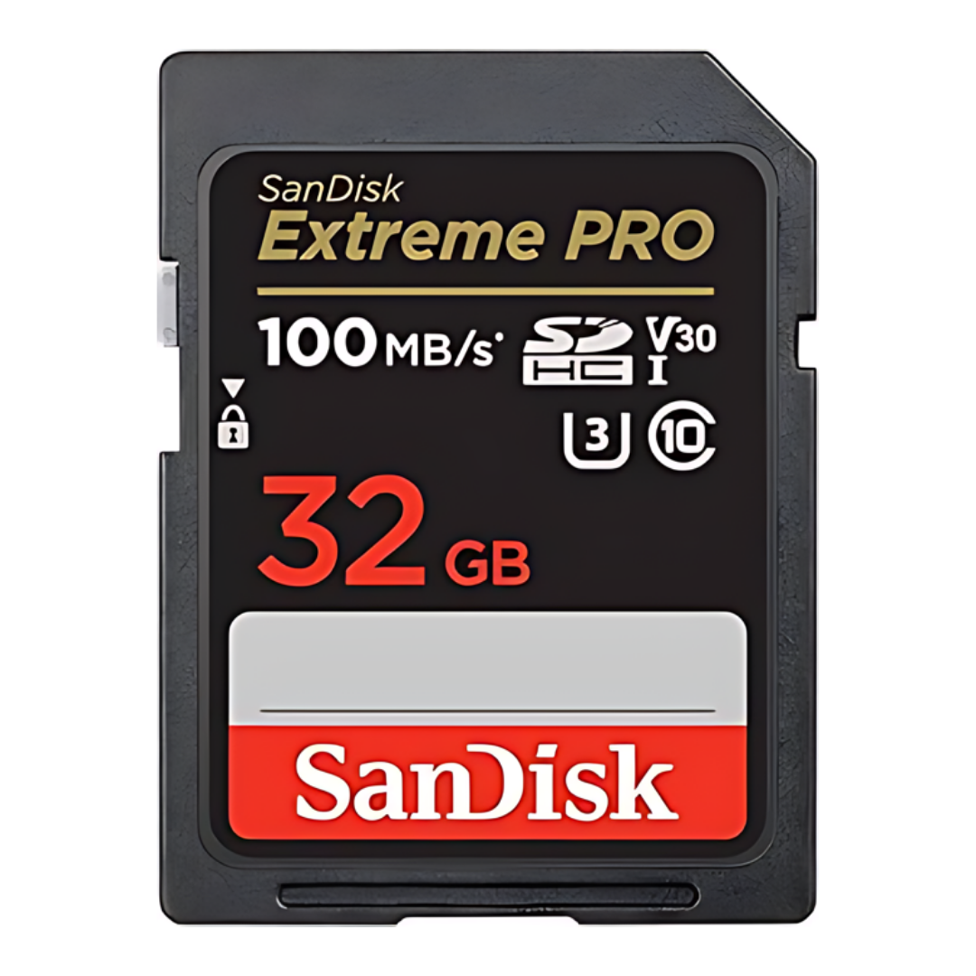 Memoria SD Sandisk Extreme PRO 32gb V30 100mbps