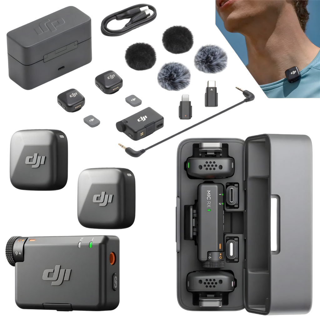 Micrófono DJI MIC Mini Inalámbrico Lavalier