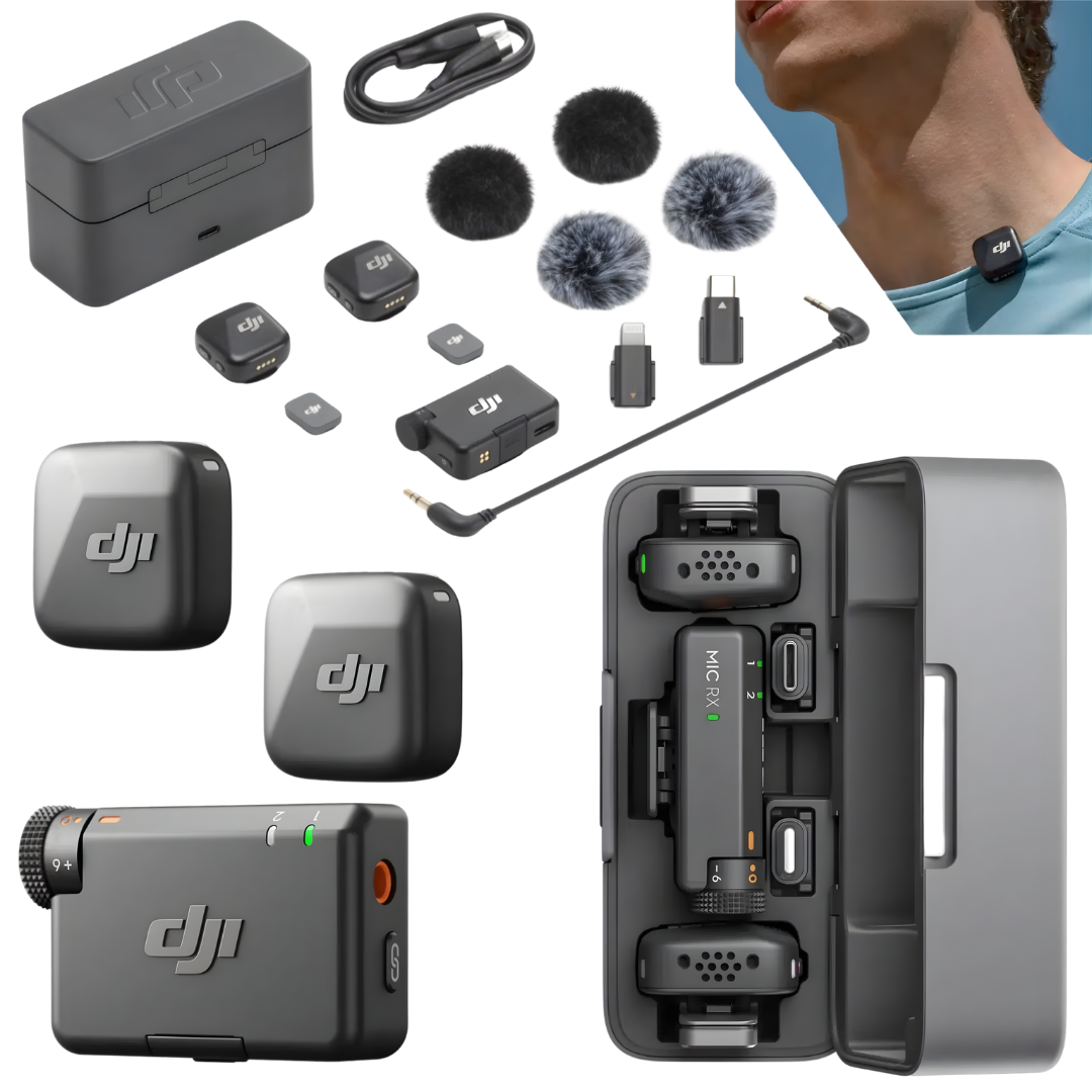 Micrófono DJI MIC Mini Inalámbrico Lavalier