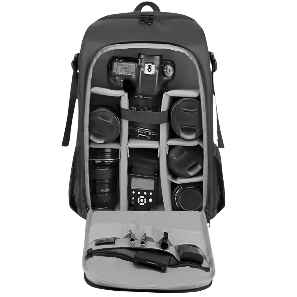 Mochila Fotográfica c/  Compartimiento para Laptop