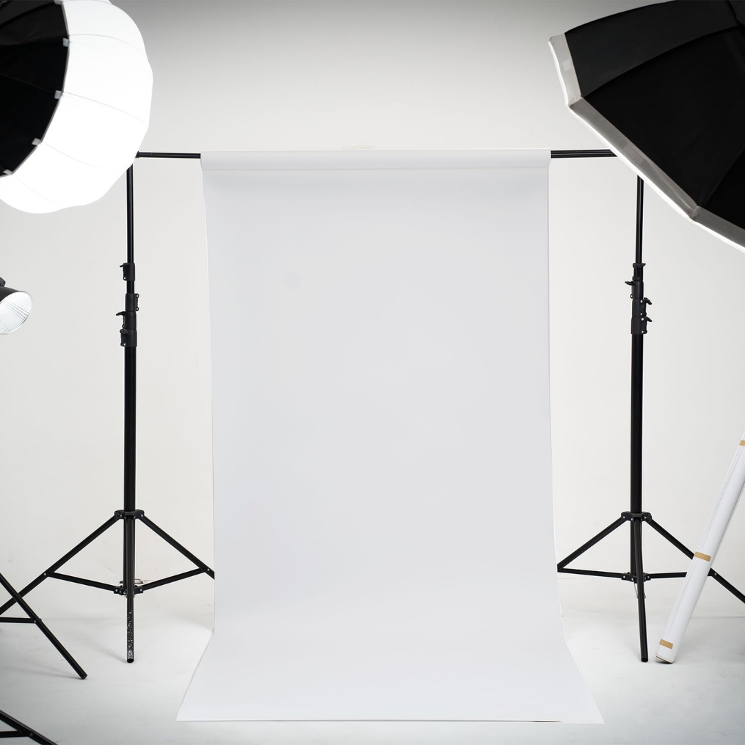 Papel Fotográfico 1.35m x 10m Blanco
